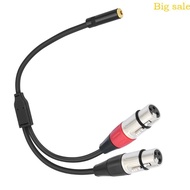 Mar 3 5mm Female to Double Female Adapter Cable 11 81in Cable