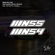 BMW N54 / N55 Sticker / Decal (High Quality Sticker
