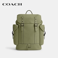 COACH กระเป๋าเป้ผู้ชายรุ่น Hitch Backpack สีเขียว CP175 MOS
