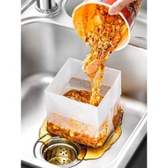 日本水槽自立式瀝水袋廚房一次性剩菜湯汁隔渣袋垃圾袋防堵過濾網