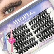 MD-30D /40D/60D/80D type eyelash extensions, fluffy and thick eyelash clusters, comfortable and real