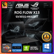 ASUS ROG FLOW X13 GV301Q-HK6225T GAMING LAPTOP -BLACK(R9-5900H/16GB/1TB SSD/13.4" WUXGA/GTX 1650 4GB