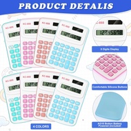 Hoteam 16 Pcs Pocket Size Calculator for Students Bulk Mini Handheld Calculator Basic Standard Calcu