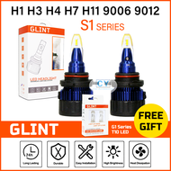 GLINT S1 Series Car LED Headlight Bulb - H4 H7 H11 H1 H3 9006 HB4 9005 HB3 9012 HIR2 | 12V 6000K LED