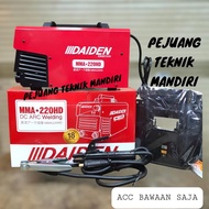 MESIN LAS INVERTER DAIDEN MMA 220HD / TRAFO LAS DAIDEN MMA 220 HD - FAYRESS STORE