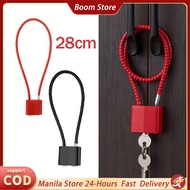 28cm Steel Wire Padlock Safety Anti-Theft Luggage Locks Flexible Padlock Multifunctional Cable Lock