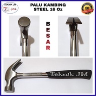 PROMO PALU KAMBING STEEL SOLIGEN 16 Oz BESAR - PALU GAGANG BESI STEEL 0.5Kg - PALU BAJA MARTIL CABUT