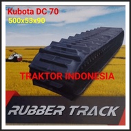 Crawler Track Rubber Track Karet Combine Harvester Kubota DC 70 Murah