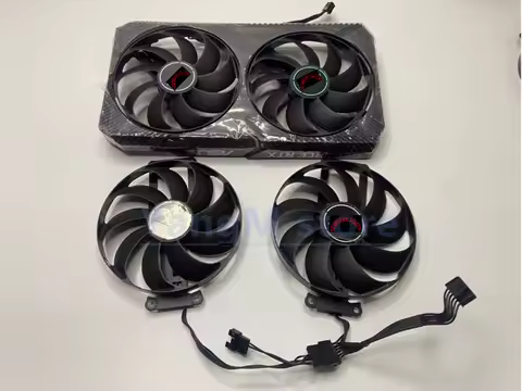 PCT129215SU Laptop Cool New Cooler Fan Cooling For ASUS DUAL RTX3060 3060TI RTX3050 GTX1650 DUAL 8G 