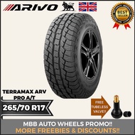 ARIVO 265/70 R17 - 115S - TERRAMAX PRO A/T - ALL TERRAIN TIRES FOR SUV - (Free Gift!)