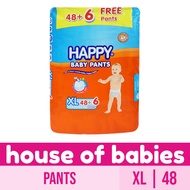 Happy Pants Baby Diapers XL 48 - Baby Diapers