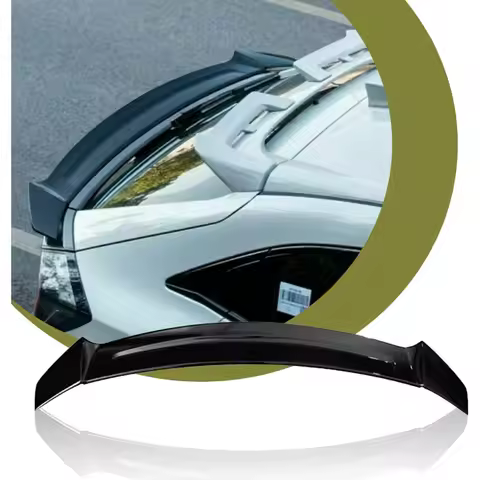Rear Trunk Spoiler Wing Compatible with 20172021 Honda Civic FK4 FK7 FK8 5 Door Hatchback Model Glos