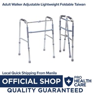 ProHealthCare Adult Walker Adjustable Lightweight Foldable Taiwan