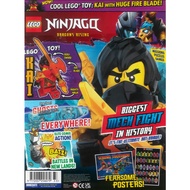 【LitraBrix】LEGO NINJAGO Magazine (UK Edition, Issue #133; Nov 2025) + Free LEGO Toy
