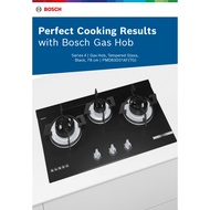 Bosch PMD83D31AF Built-in Stainless Steel Gas Hob 3 Gas Burners TG gas only