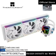 Thermalright Frozen Infinity 360 WHITE Liquid CPU Cooler PWM Fans with 2000RPM Desktop CPU Aio Coole