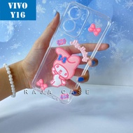Vivo Y16 - Softcase Bening Vivo Y16 - Case Vivo Y16 - Casing Hp Vivo Y16 - 3D3 BENING - Case Kilau V