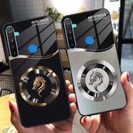 Realme C3 / 5 / REALME 5I / Realme Q / REALME 5 Pro / REALME C3 Case Luxurious and elegant tempered 