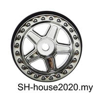 1.0 Inch 7.5mm Hex 30mm Metal Wheel Rims For 1/18 1/24 SCX24 Crawler RC Car Part