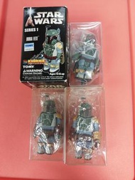 STAR WARS Kubrick(Boba Fett/Boba Fett(PROTO)隱藏版/Boba Fett(ROJ)隱藏版)