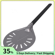 Turning Pizza Peel with 8 inch Aluminum Round Pizza Paddle, 23.6 inch Overall, Outdoor Pizza Oven Ac