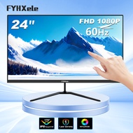 FYHXele 24 Inch Touch screen Monitors 1080P 60Hz Computer Monitor Capacitive Computer Touchs creen S