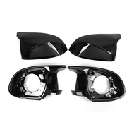 onlylove 4PCS Car Rear View Mirror Cover Kit Replacement for BMW X3 G01 X4 G02 X5 G05 X6 G06 X7 G07 