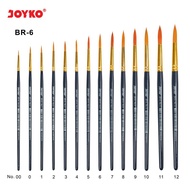 Joyko Br 6 Brush Painting Brush No. 00-12 Brush SINGLE - SHSNP Paint Brush Painting Brush