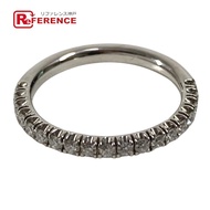 CARTIER Diamond Half Diamond Platinum Etincel de Cartier Wedding Ring Diamond Ring