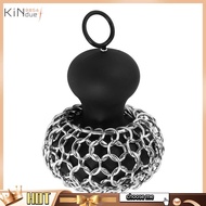 【SGKN】Cast Iron Chainmail Scrubber, Cast Iron Skillet Cleaner for Fry Pan Cleaner Cast Iron Skillet 