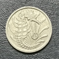 koin Singapura 10 cent lama