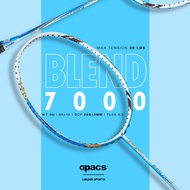 (FREE STRING &amp; GRIP) APACS BADMINTON RACKET BLEND 7000 4U