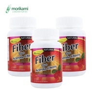 ไฟเบอร์ พลัส อะเซโรลา เชอร์รี่ โมริคามิ ลาบอราทอรีส์ x 3 ขวด Fiber Plus Acerola Cherry Morikami Labo