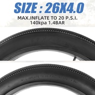 Bicycle Fat Tire Snow Bike Outer Tire26x4.0Bicycle Tires Beach Bike Tires Fat Tires Folding Tires Va