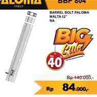 BARREL BOLT PALOMA GRENDEL SLOT DOOR LOCK BBP 804 12 INCH 30CM GRENDEL PALOMA