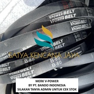 [COD] V-BELT FAN BELT B80 B81 B82 B83 B84 B85 B86 B87 B88 B89 B90 V-POWER BY BANDO VANBELT FAN BELT 