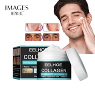 IMAGES X Krim Wajah Anti Keriput EELHOE Collagen Cream Pria Pelembab Wajah Vitamin E Pencerah Wajah