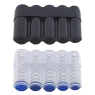 [tenlzsp0bc] Coins Collection Supplies Spring-loaded Sorting Mechanism 5 Compartments Tube Coin Caps