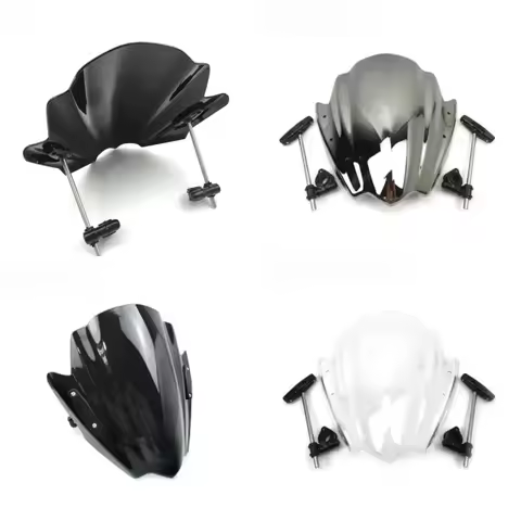 FOR YAMAHA Motorcycle Street Bikes Handlebars Windshield WindScreen 2001- 2009 2012 2014 2015 FZ1 FZ