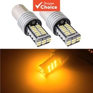LED 2PCS BAU15S 1156 1156PY 4014 45 SMD 12V S25 PY21W Car Front Turn Signal Indicator Tail Lamp Bulb