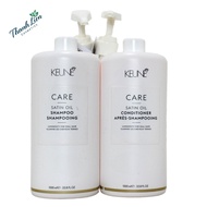 Keune Care Satin Oil conditioner for frizzy, damaged, dry hair 1000mlx2.TL TL