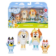 Bluey Bluey and Friends4 Wedding Style Four-Piece Set Bluey and Friends4 Figure