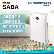 德國SABA PM2.5顯示抗敏空氣清淨機 SA-HX01