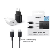 AI* Samsung Fast Charging 25 Watt Charger 45 Watt Type C To Type C Travel Adapter Super Fast Chargin