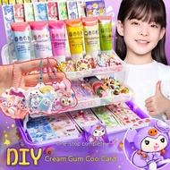 Harry Rabbit Three-Layer Storage Box Cream Glue Cuckoo Card Sticker Set diy Stickers Casual Match Gi