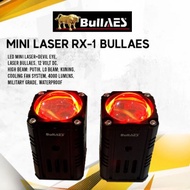 LAMPU SOROT TEMBAK D2 MINI LASER BULLAES RX-1 28 Watt