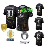 25/26 O.DEMBELE jersey 25/26 PSG-paris soccer clothe KVARATSKHELIA D.DOUE VITINHA HAKIMI BARCOLA PSG
