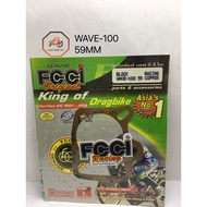 DREAM/WAVE-100 Block Gasket Copper 59MM>>FCCI<<