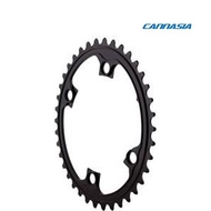 absoluteBLACK Chainring Shimano 9100 Oval 110/4BCD 38T Black
