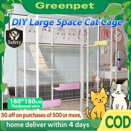 XXL Cat Cage DIY Large Cat Cage Extra Large Free Space Cat Villa Spacious Cat House Cat Villa House